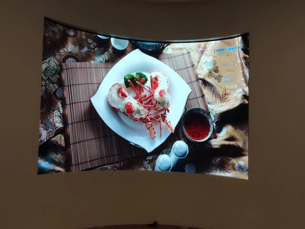 关岭室内P2.5弧形LED屏